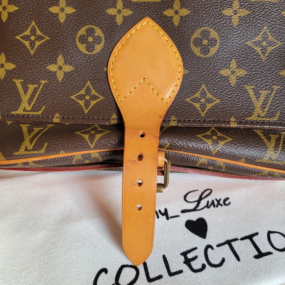 💕Authentic Louis Vuitton Cartouchiere GM Crossbody Monogram - Picture 9 of 16